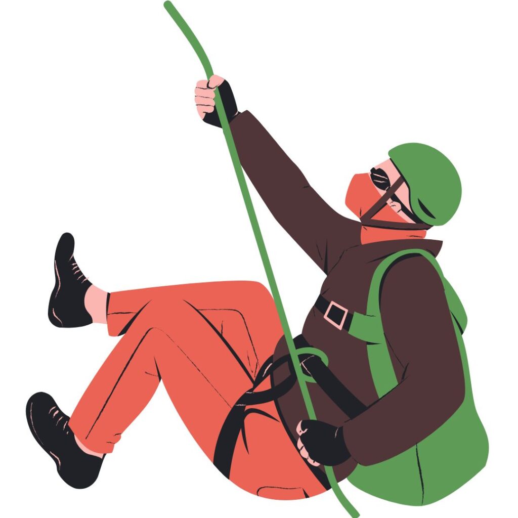 Icon of climber 